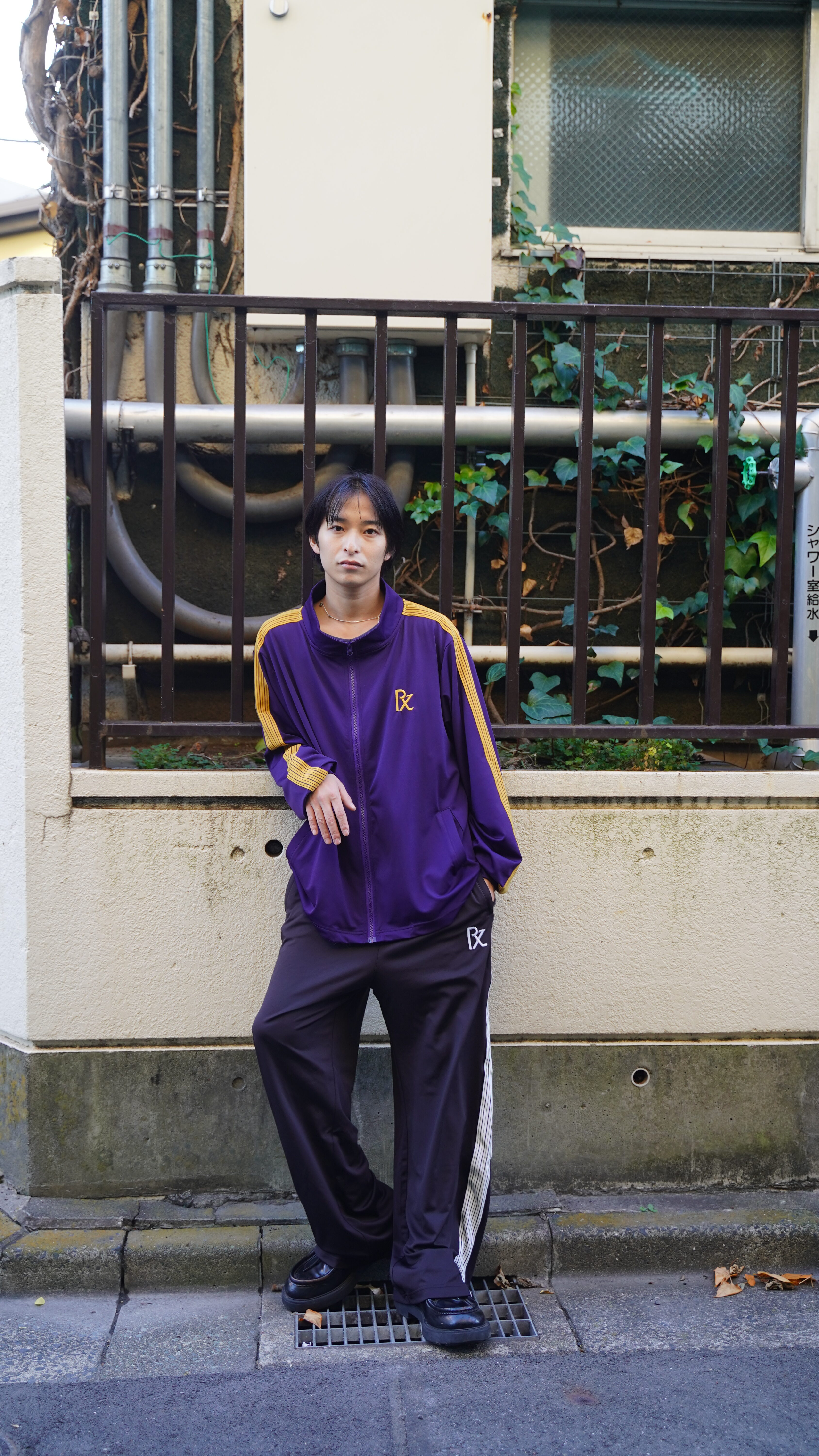 Track Jacket Navy/Yellow画像