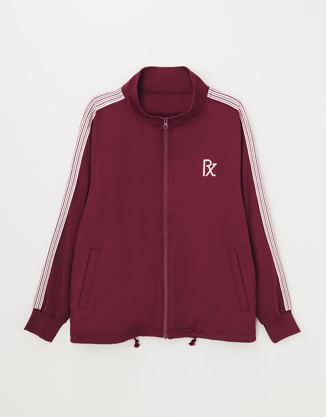 Track jacket Burgundy/Pink画像