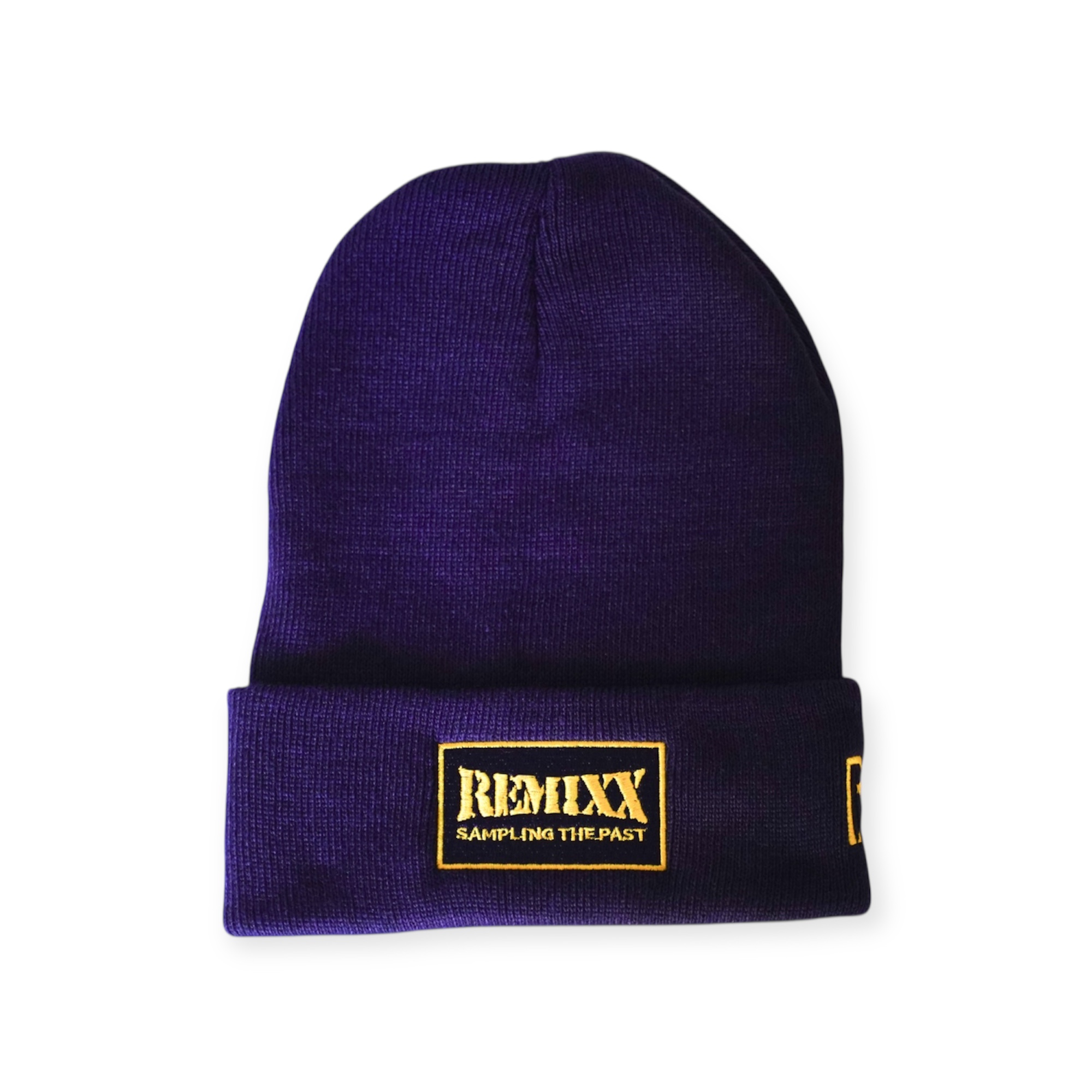 Knit Beanie Navy/Yellow ニットビーニー ネイビー/イエロー画像